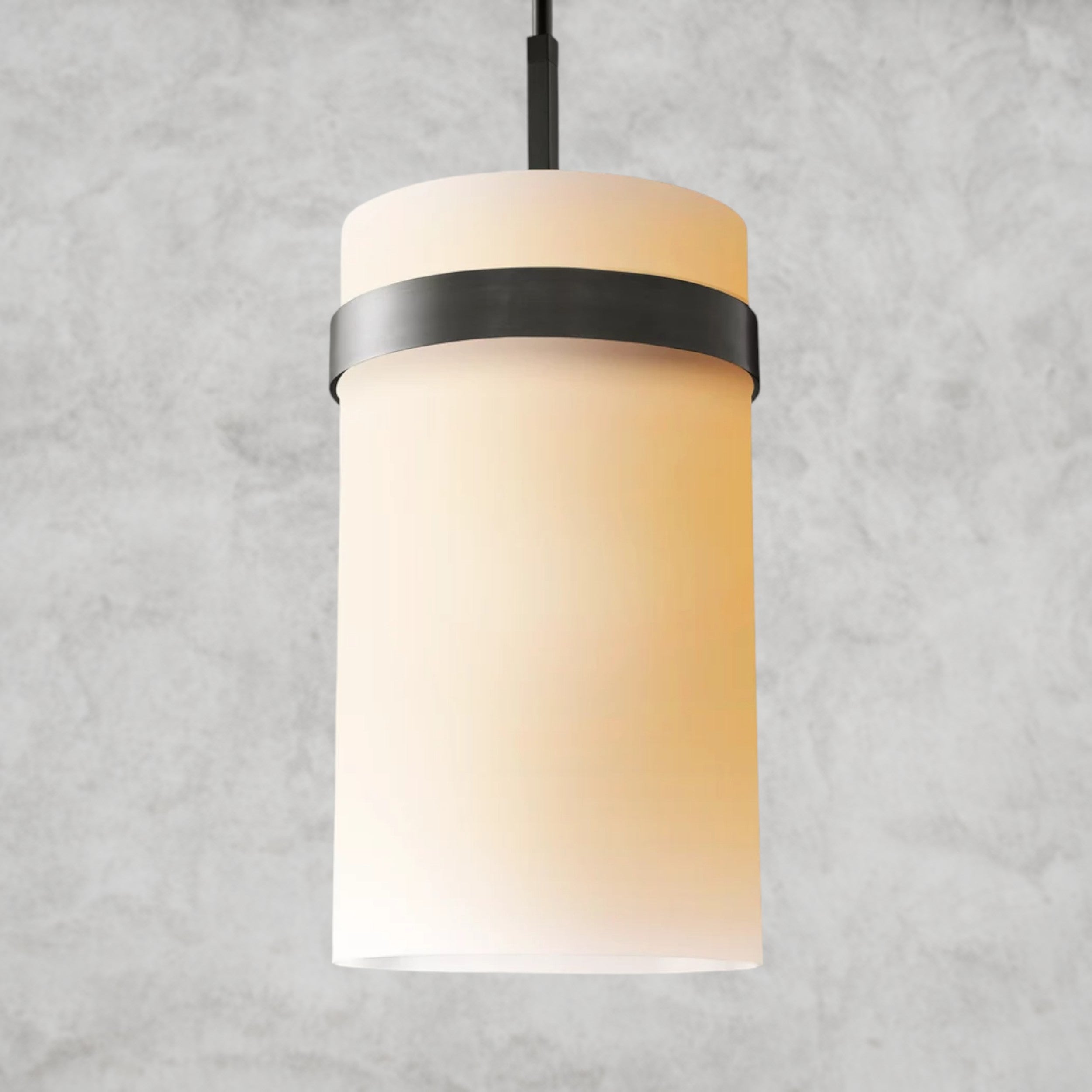 Ravelle Milk Glass Pendant 5", 8", 10", 12"